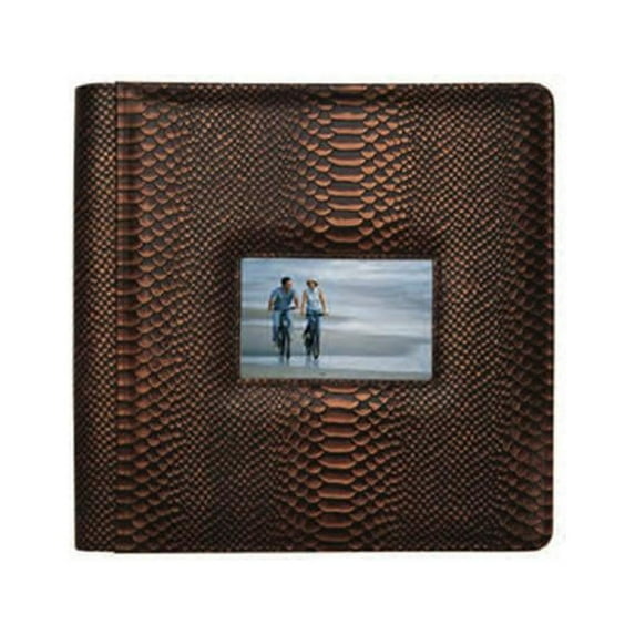 Raika RO 113-F TURQUOISE Front-Framed Large Single Page Photo Album - Turquoise