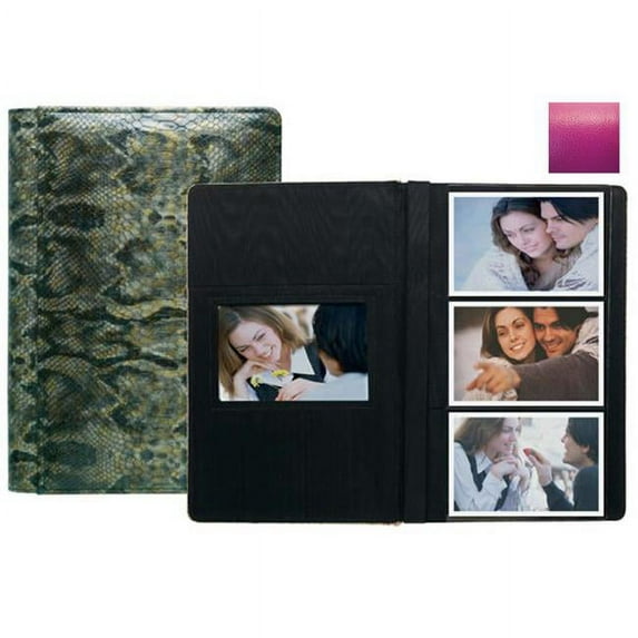 Raika RO 127 MAGENTA 4in. x 6in. Three High Photo Album - Magenta