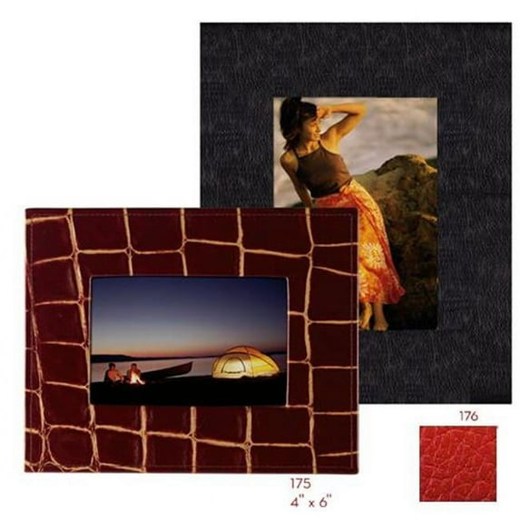 Raika RO 176 RED 5in. x 7in. Wide Border Frame - Red