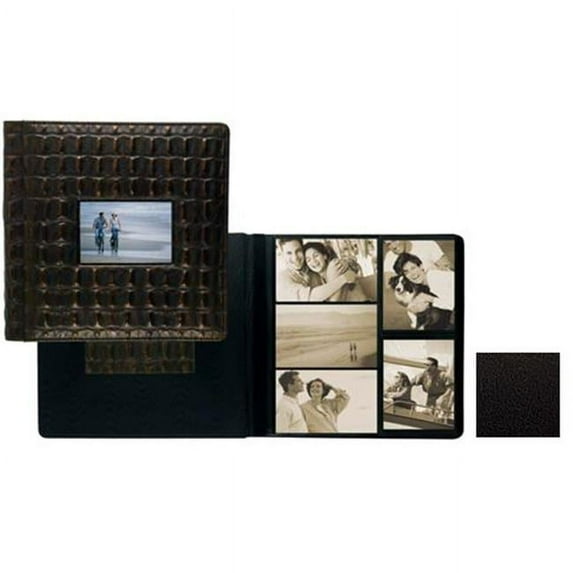 Raika TN 113-D BLK Frame Front Scrap Book Album - Black