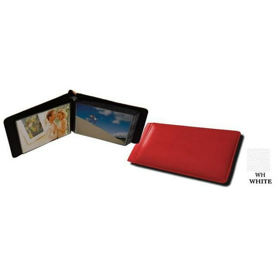 Raika WH 136 WHITE 4in. x 6in. Single Sheet Mini Album - White