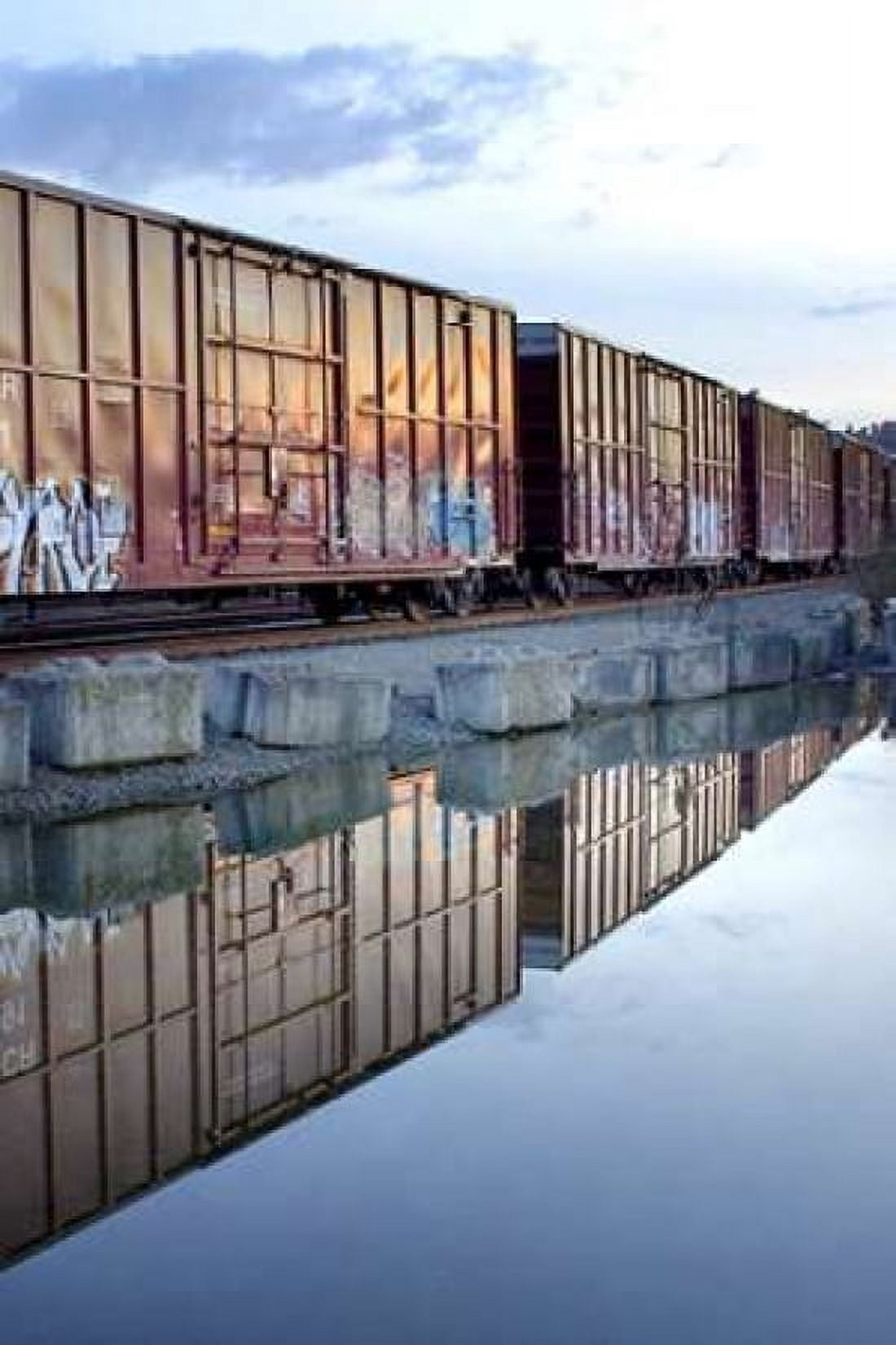 Rail Art Reflections Canvas Art - Douglas Taylor (24 x 36)