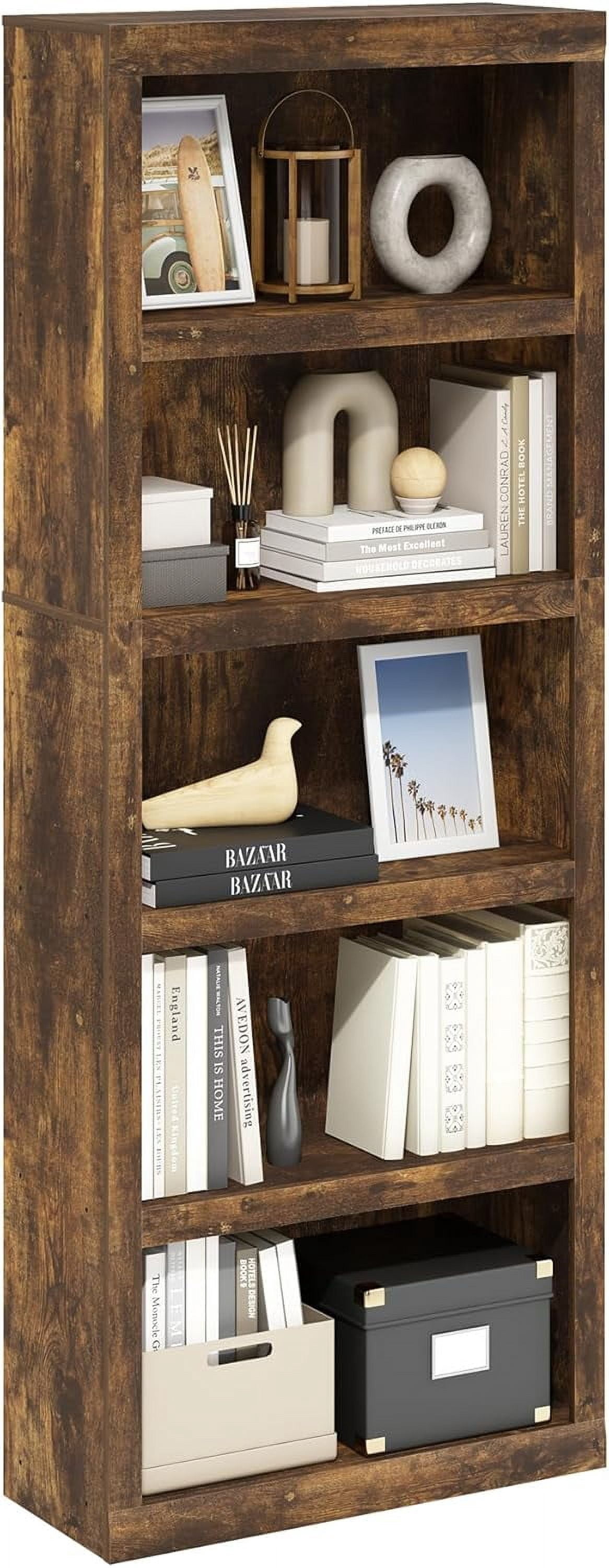 Rail Book Shelf, Bookshelf, Bookcase with Open Shelf, . x . x ., for ...