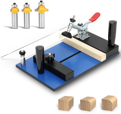 Modular Jig R1 Rail Coping Sled for Router Table, with R1/8