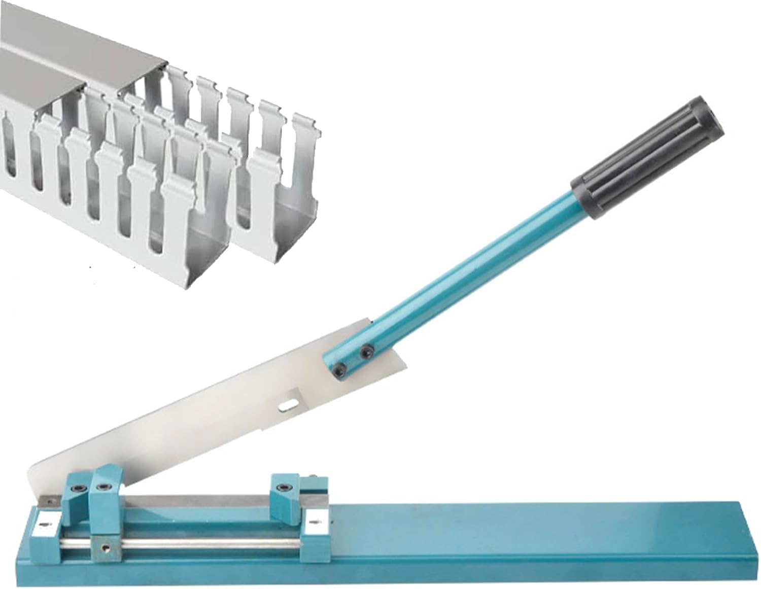 Rail Cutter, Portable Cutting Machine for PVC Trunking, Plastic Wiring ...