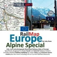 thumbnail image 1 of Rail Map Europe - Alpine Special: Specifically designed for Global Interrail and Eurail RailPass holders, (Paperback), 1 of 1