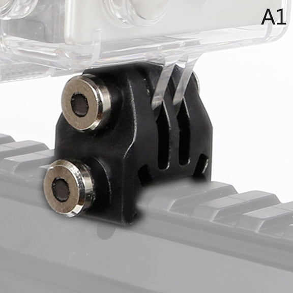 Rail Mount Adapter Action Camera Fixing Adapter Rail Installation Adapter Fixture Holder For Action Camera Outdoor Sports Accessories