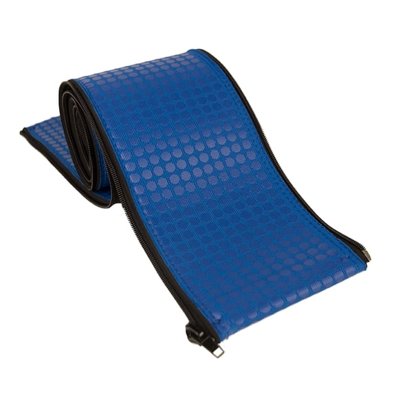 Rail Runners Swimming Pool Handrail Grip Cover, Grip Dot Blue, 4 ft