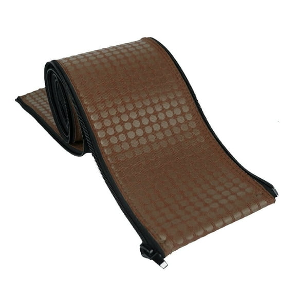 Rail Runners Swimming Pool Handrail Grip Cover, Grip Dot Brown, 10 ft