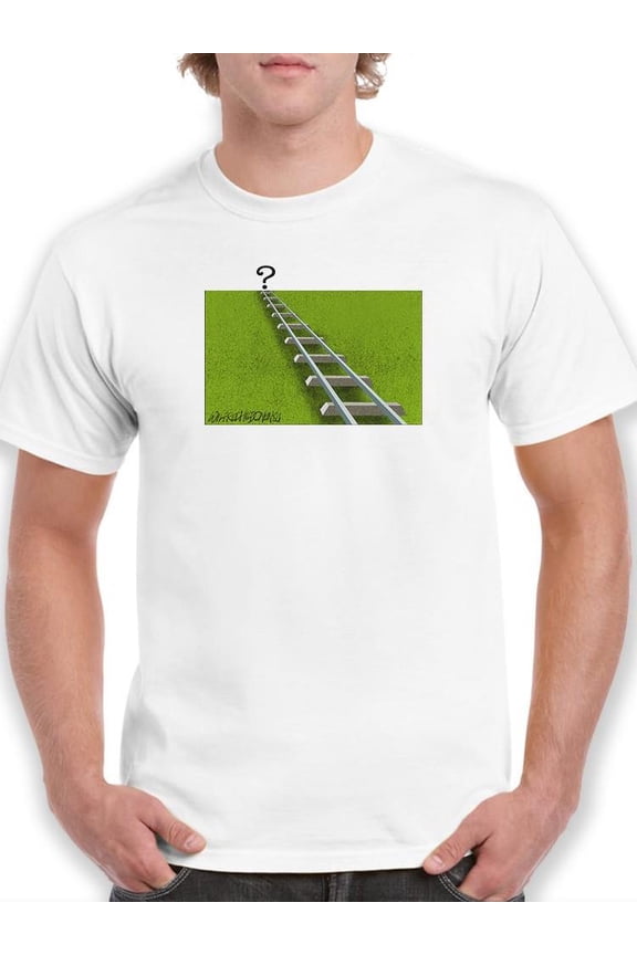 Rail To Who Knows T-Shirt Men -Wilfred Hildonen Designs, Male Medium