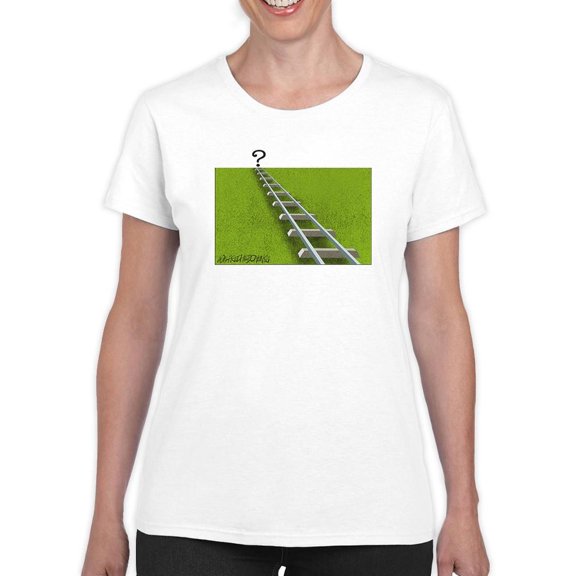 Rail To Who Knows T-Shirt Women -Wilfred Hildonen Designs, Female 3X-Large