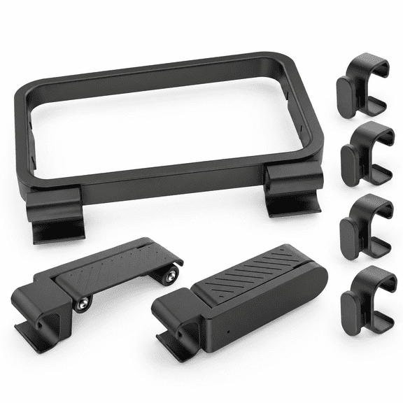 Rail-mounted Grill Accessory Set for Weber Slate Griddle and Spirit Series Grills
