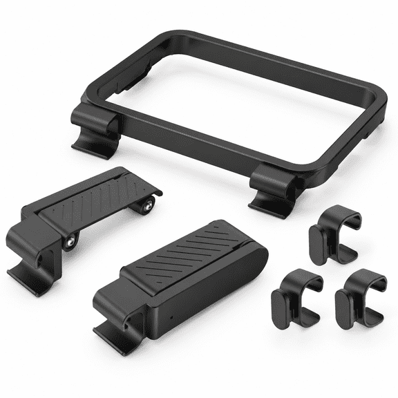 Rail-mounted Grill Accessory Set for Weber Slate Griddle and Spirit Series Grills