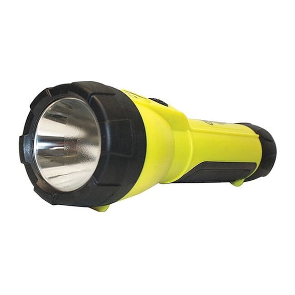 Railhead Gear Yellow LED Handheld Flashlight, Alkaline AA/D, 200lm KE-FL45