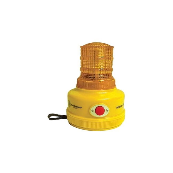 Railhead Gear Warning Light,Amber,LED,2 D Batteries M100A-LED