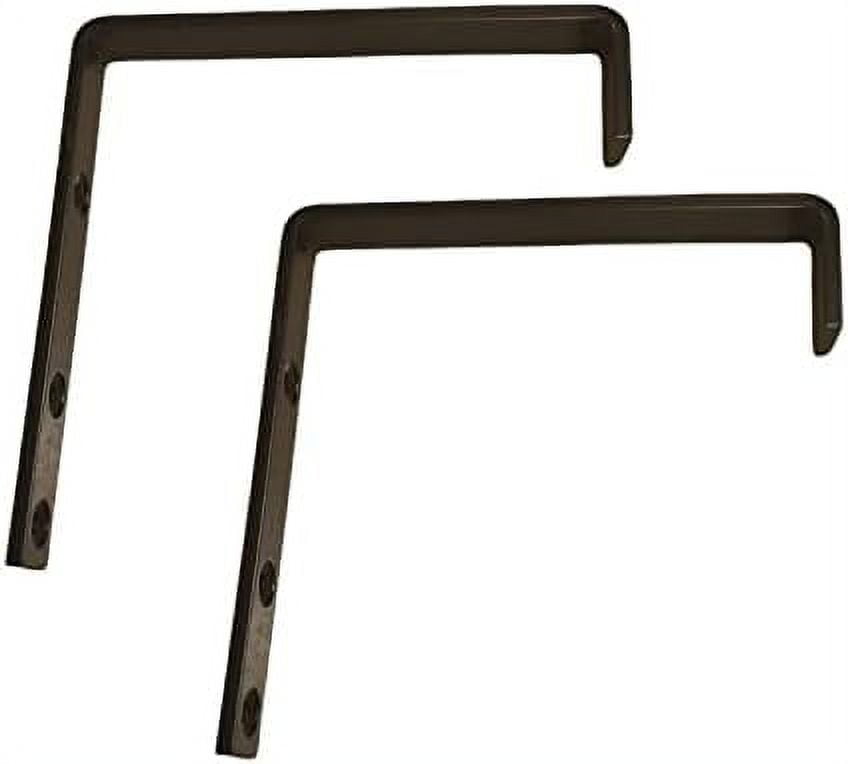 Railing Planter Bracket Set Outdoor Hanging Brackets Mounting Rail