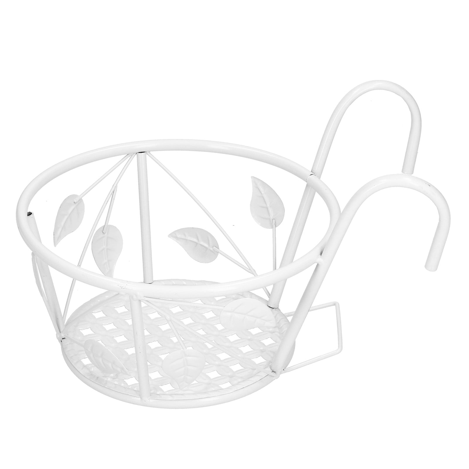 Railing Planters Basket Hanging Flower Pot Rack Flower Pot Holder