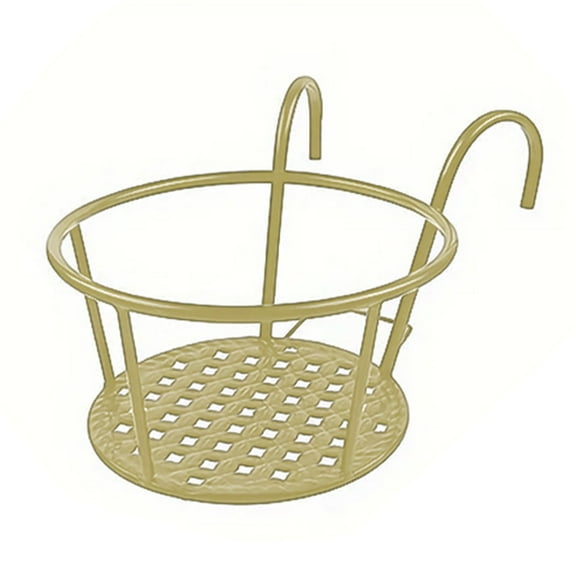 Railing Planters Baskets Art Hanging Flower Stands Balcony Flower Pot Holders