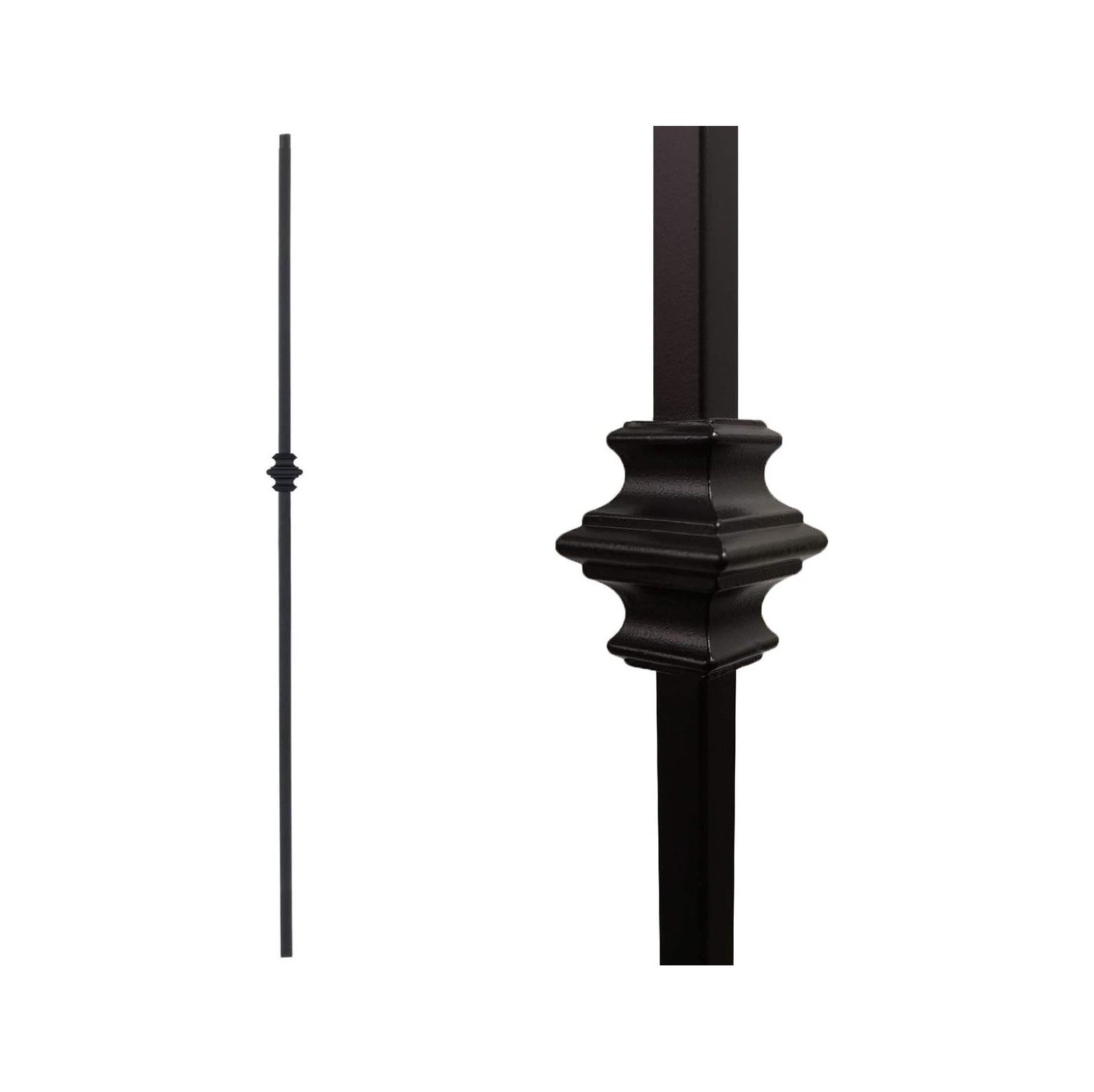 Railing Stair Spindles (5Pack) Hollow Single Knuckle Stair Balusters