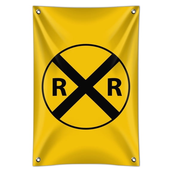 Railroad Crossing Traffic Sign Train Home Business Office Sign