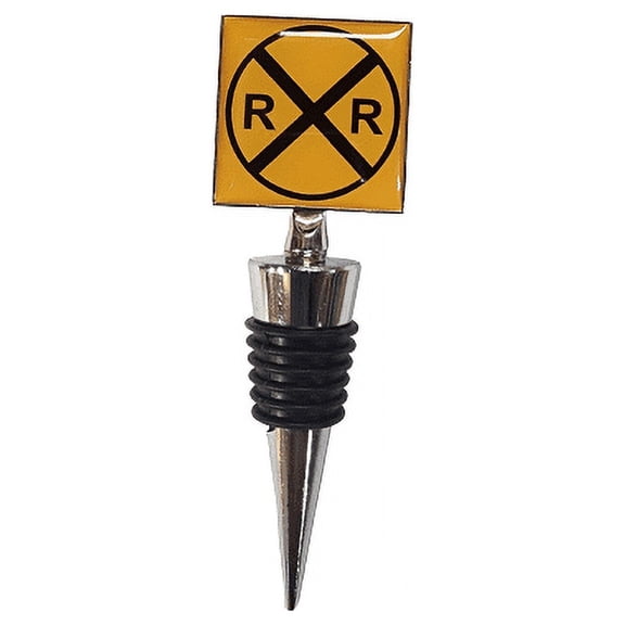 Railroad Crossing Wine/Bottle Stopper