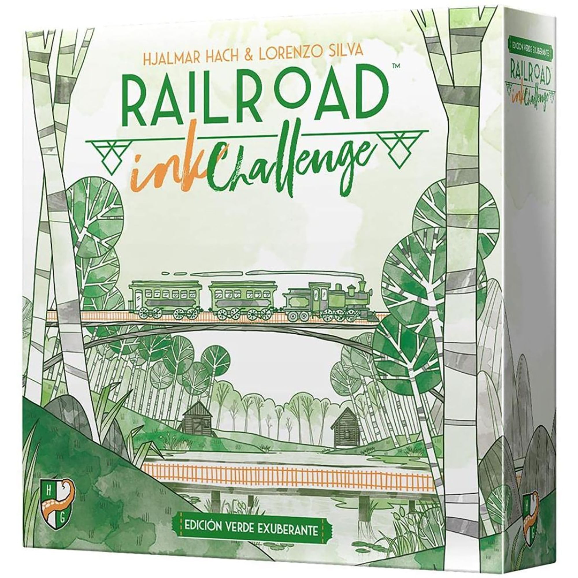 Railroad Ink Railroad Ink Challenge: Lush Green Edition - Core Game, Roll & Write ...