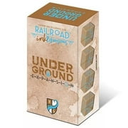 Railroad Ink Underground Expansion Pack - Standalone Game or Expansion For Railroad Ink/Railroad Ink Challenge Core Games, Ages 8+, 1+ Players, 15-30 Min
