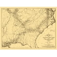 thumbnail image 1 of Railroad Map - Georgia Railroad - Thompson 1839 - Vintage Wall Art, 1 of 4