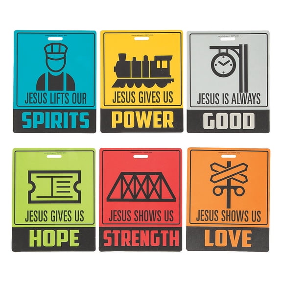 Railroad Vbs Photo Cards - Stationery - 12 Pieces