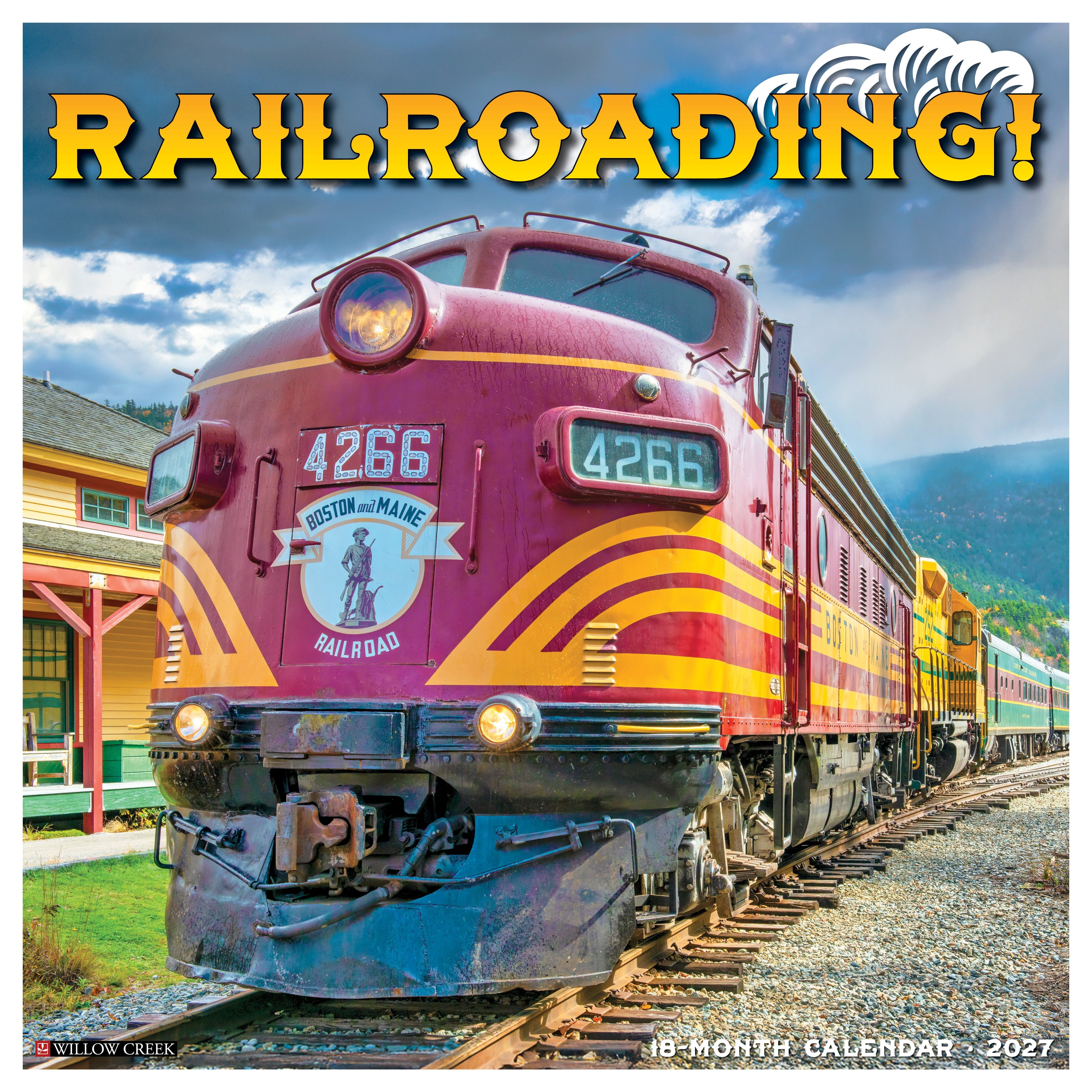 Willow Creek Press, Railroading 2027 Wall Calendar