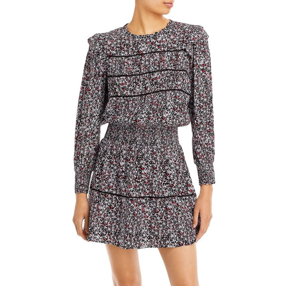 Rails Womens Faren Floral Short Mini Dress