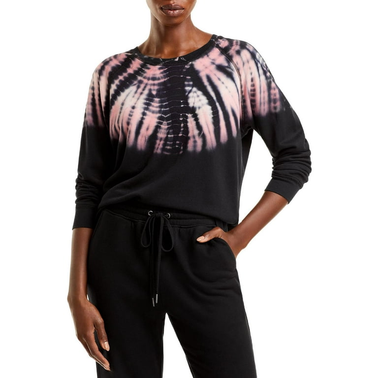Rails Womens Tie Dye Fitness Activewear Sweatshirt Walmart