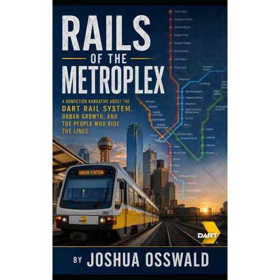 Rails of the Metroplex Rails of the Metroplex: A Nonfiction Narrative About the DART Rail System, Urban Growth, and the People Who Ride the Lin, Book 1, (Paperback)