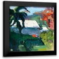 thumbnail image 1 of Railsback, Page Pearson 12x12 Black Modern Framed Museum Art Print Titled - Crazy KW, 1 of 5