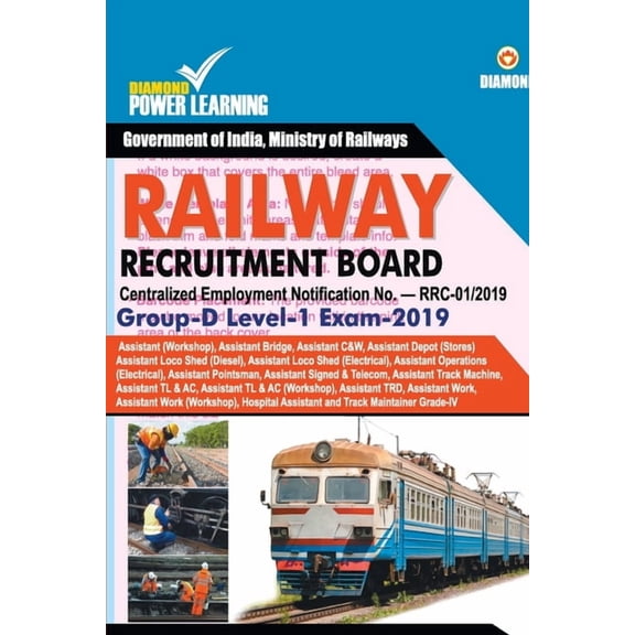 Railway Recruitment Board - Group - D Level - 1 Exam - 2019, (Paperback)