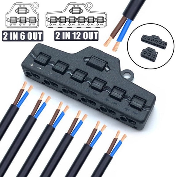 Railway Train Port Sharing Box 3/6 Distribution Port Hub For SMD Led Model