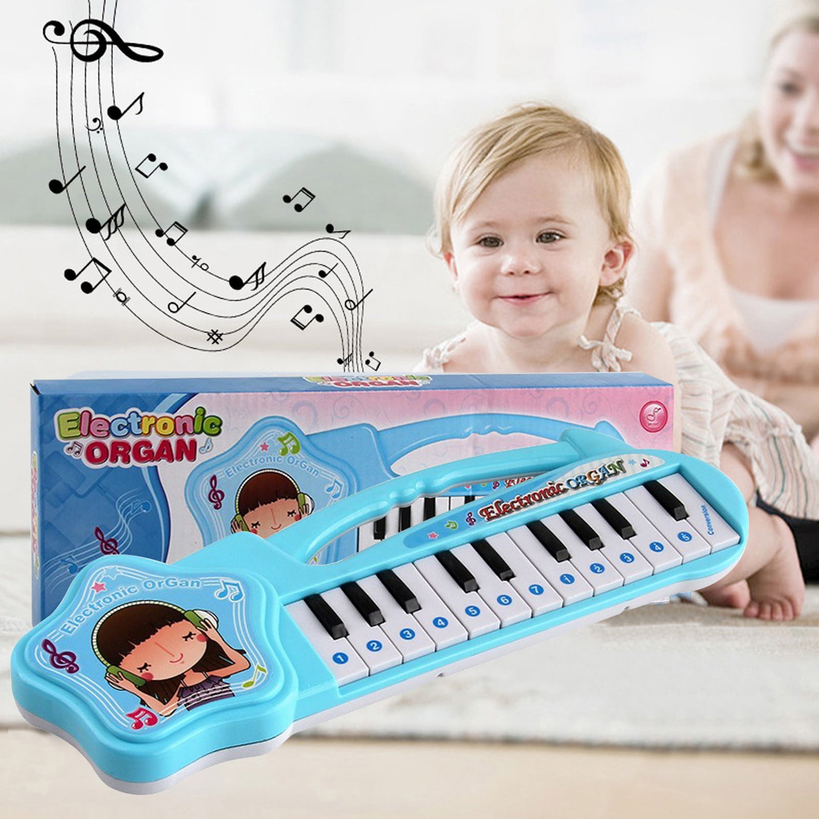 Raimy Keyboard Piano for Kids, Keyboard Piano, 22 Keys Portable ...