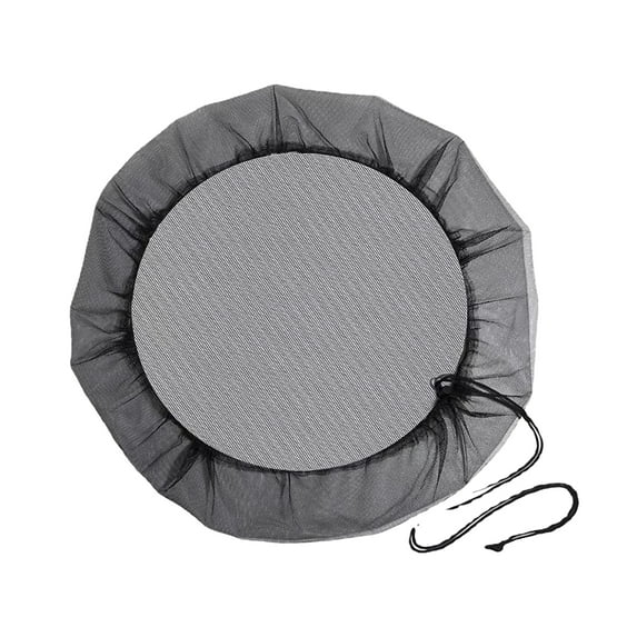 Rain Barrel Filter Drawstring Design Fine Mesh Dustproof Water Tank Mesh Screen Protects Rain Barrel Daily Use