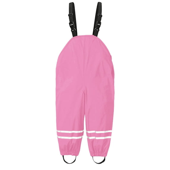 Toddler Kids Rain Pants Mud Proof Rain Trousers Waterproof Rain Pants Outdoor Rain Bib Size 3T
