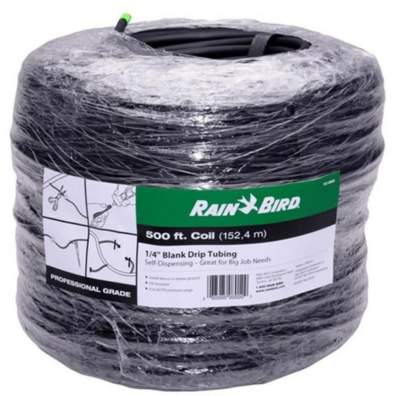 Rain Bird 7043229 0.25 in. x 500 ft. Polyethylene Drip Irrigation Tubing
