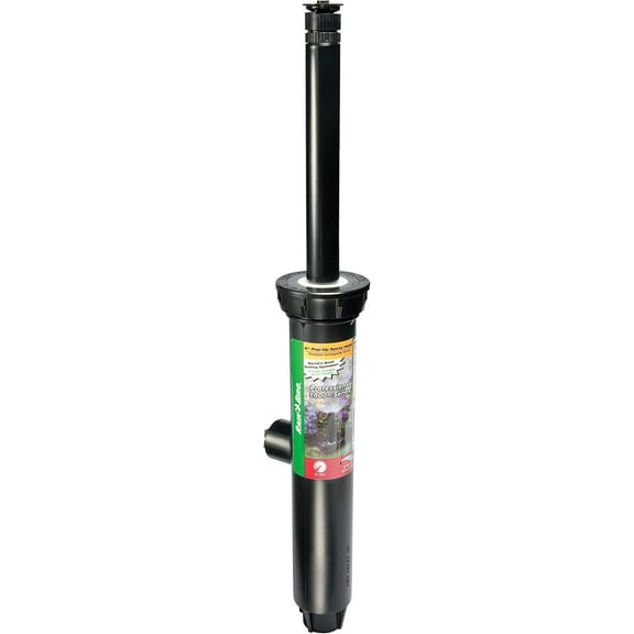 Rain Bird 1806AP Professional Pop-Up Sprinkler, Adjustable 0° - 360° Pattern, 8' - 15' Spray Distance, 6" Pop-up Height