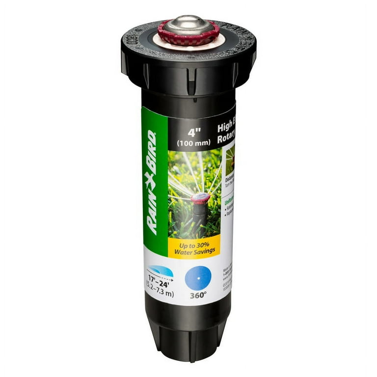 17 ft. to 24 ft. Full Circle Pattern Rotary Sprinkler Nozzle 17 ft. to 24 ft. Full Circle Pattern Rotary Sprinkler Nozzle