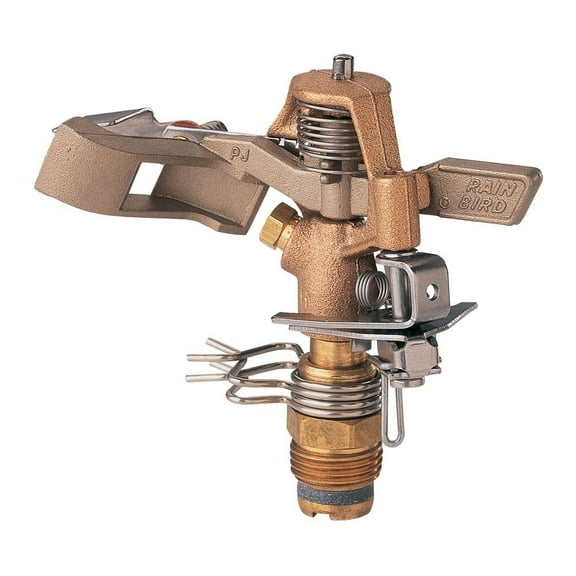 Rain Bird 25PJDAC Brass Impact Sprinkler, Adjustable 20 - 360 Pattern, 20 - 41' Spray Distance