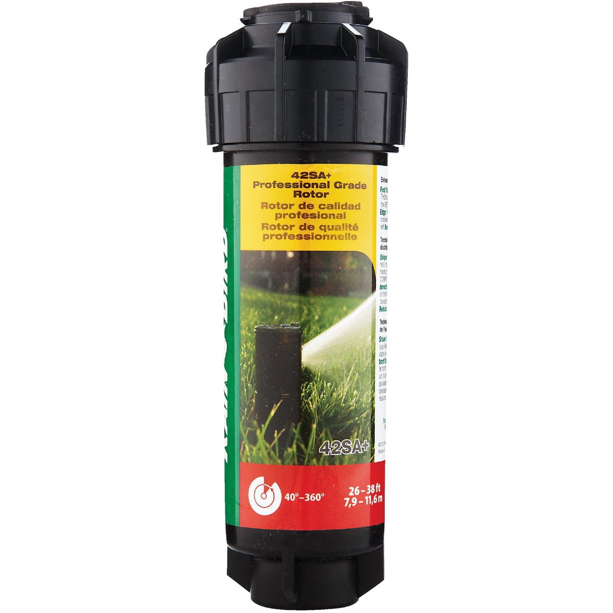 Rain Bird 42SA+ Rotor Sprinkler - Adjustable Flow, Gear Drive - 3