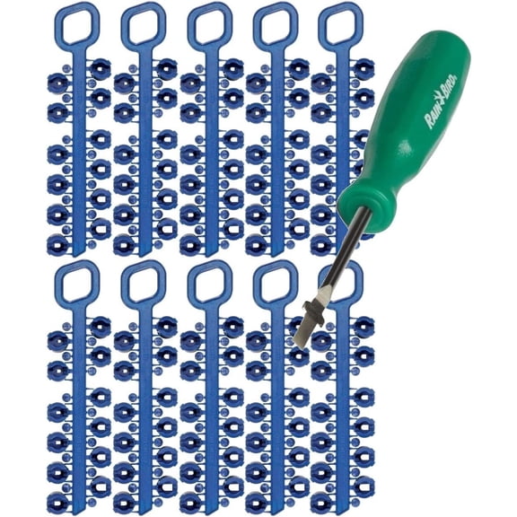 Rain Bird 5000 series rotor nozzles 10 PACK: 5000RCTREE 5000 5004 4252NZLPK, 42SA+, 52SA, 42SA Series Nozzle Trees bundle with ROTORTOOL SCREWDRIVER
