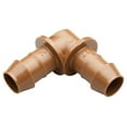 thumbnail image 1 of Rain Bird BE50/4PK Drip Irrigation Universal Barbed Elbow Fitting, Fits All Sizes of 5/8", 1/2", .700" Drip Tubing, 4-Pack, 1 of 4