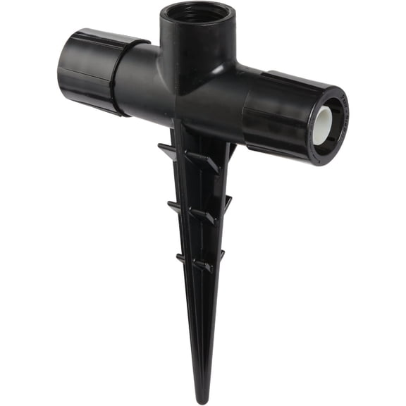 Rain Bird EFBIGT/1S Drip Irrigation Easy Fit Spiked Tee for Riser Mounted Micro-Sprays, Fits All 1/2" and 5/8" Tubing