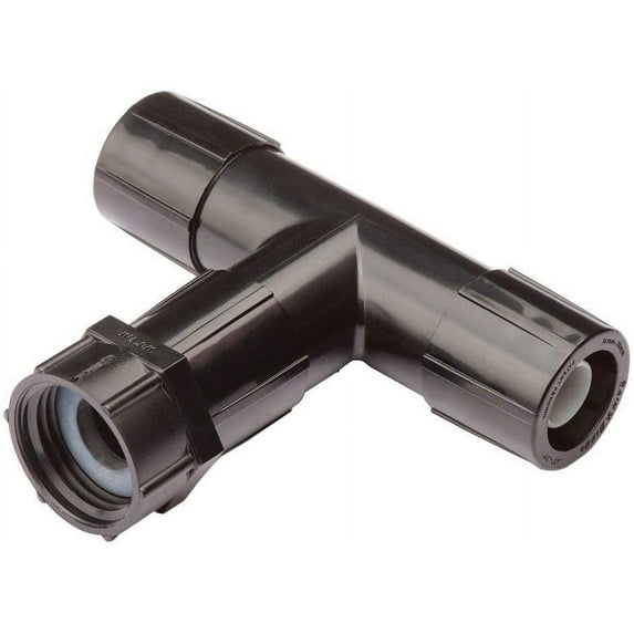 Rain Bird Drip Irrigation Easy Fit Tee Adapter - 3/4 In. FHT x Universal Fitting