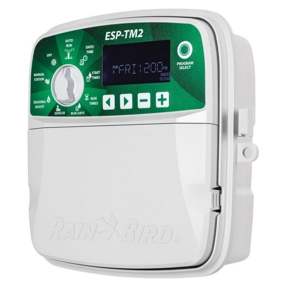 Rain Bird ESP-TM2 8 Station WiFi Ready Indoor/Outdoor Controller | TM2-8