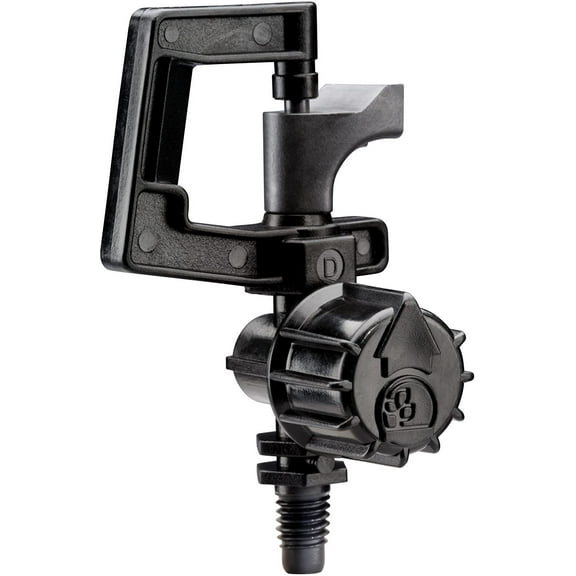 Rain Bird RS4PKSX Drip Irrigation 10-32 Threaded "C" Frame Rotary Sprinkler, 360 Full Circle Pattern, 0 - 13' Spray Distance, 4-Pack